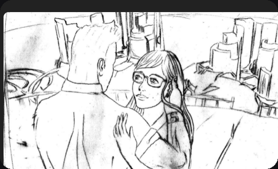 EYE — storyboard for a narrative-led encounter